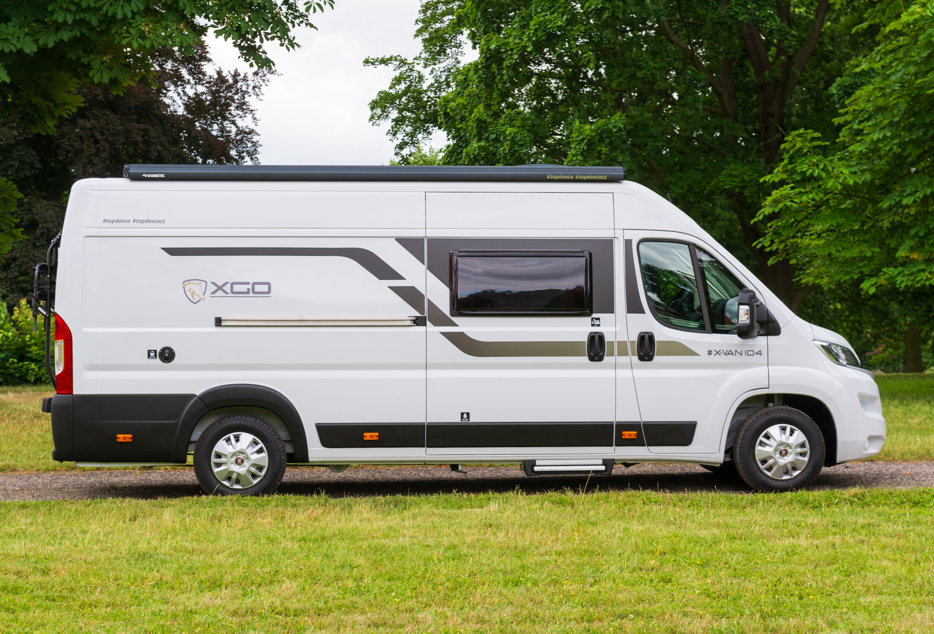 Obytná dodávka Fiat Ducato XGO X Van 104 - model 2023 - exteriér vozu