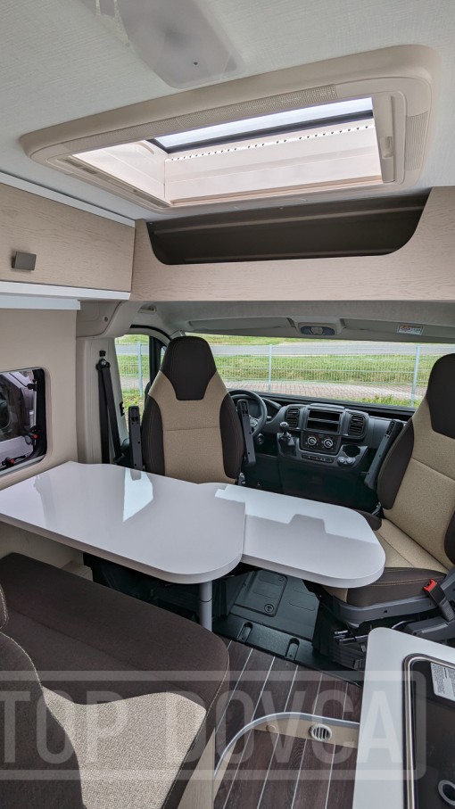 Obytná dodávka Fiat Ducato XGO X Van 104 - model 2024 - interiér vozu