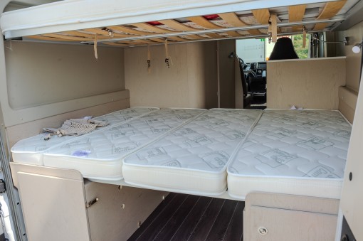 Ojetý, zánovní Fiat Ducato, XGO XVAN 105 na prodej. Použitá obytná vestavba. Bazar obytných vozů.